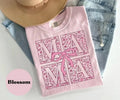 Comfort Tee Boho Floral Mama Unisex , , , Long Sleeve Tee