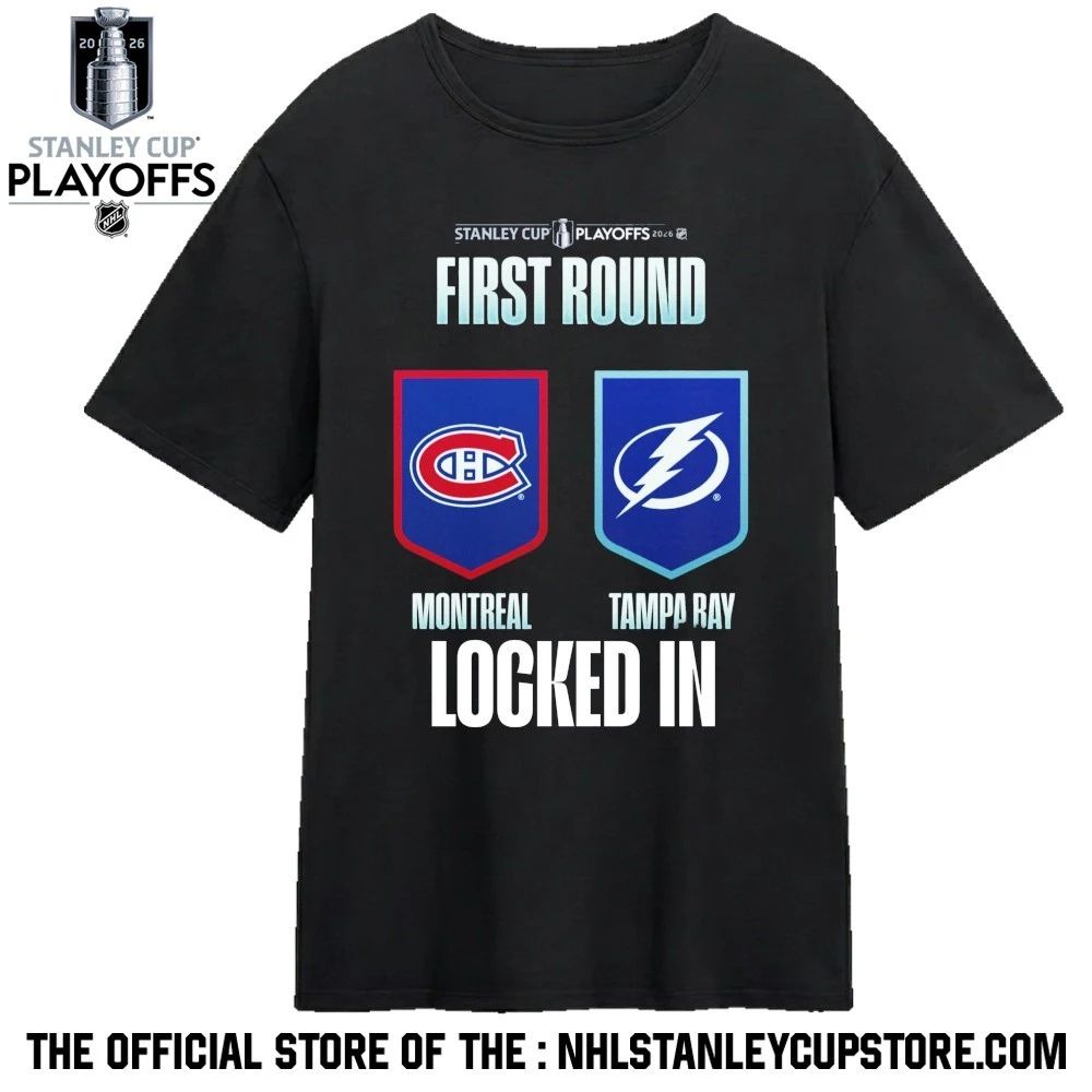 Montreal Canadiens vs Tampa Bay Lightning 2026 NHL Stanley Cup Playoffs First Round Shirt Unisex , , , Long Sleeve Tee