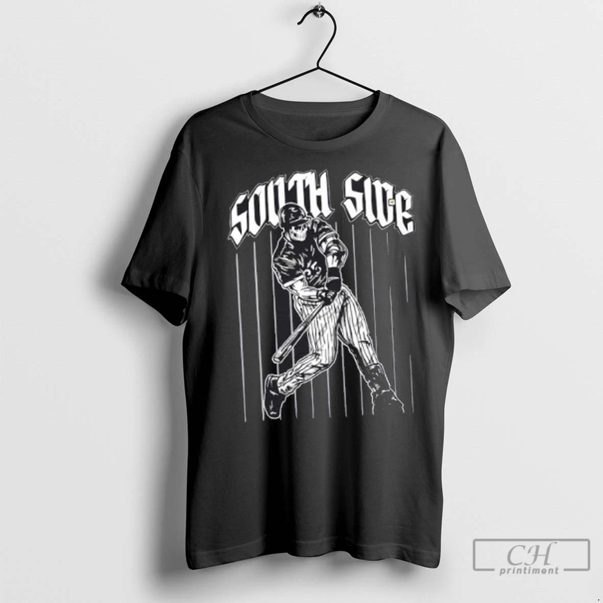 Premium South Side White Sox Skeleton Halloween Skeleton Unisex , , , Long Sleeve Tee