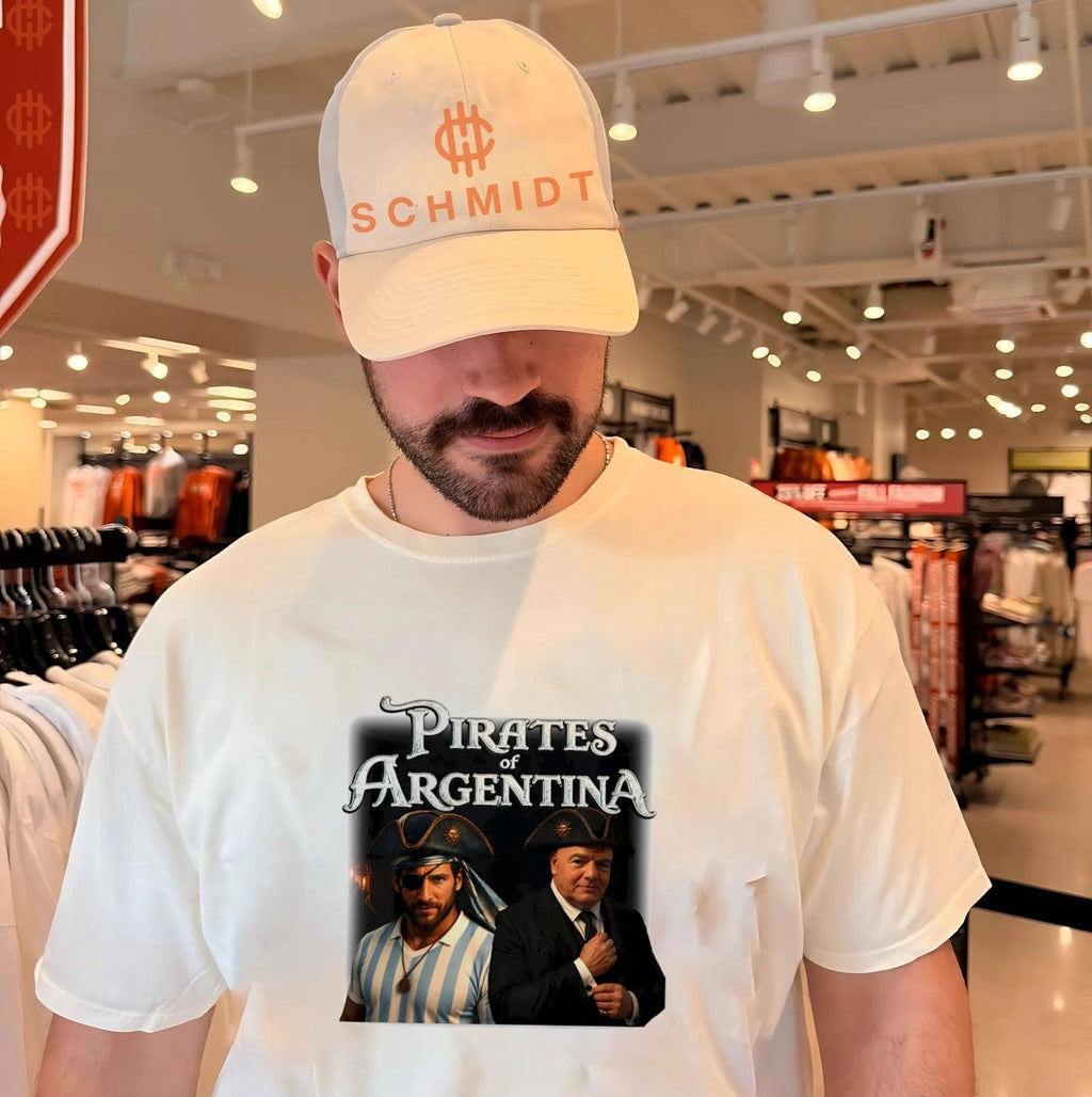 Pirates of Argentina Parody Messi Mashup shirt