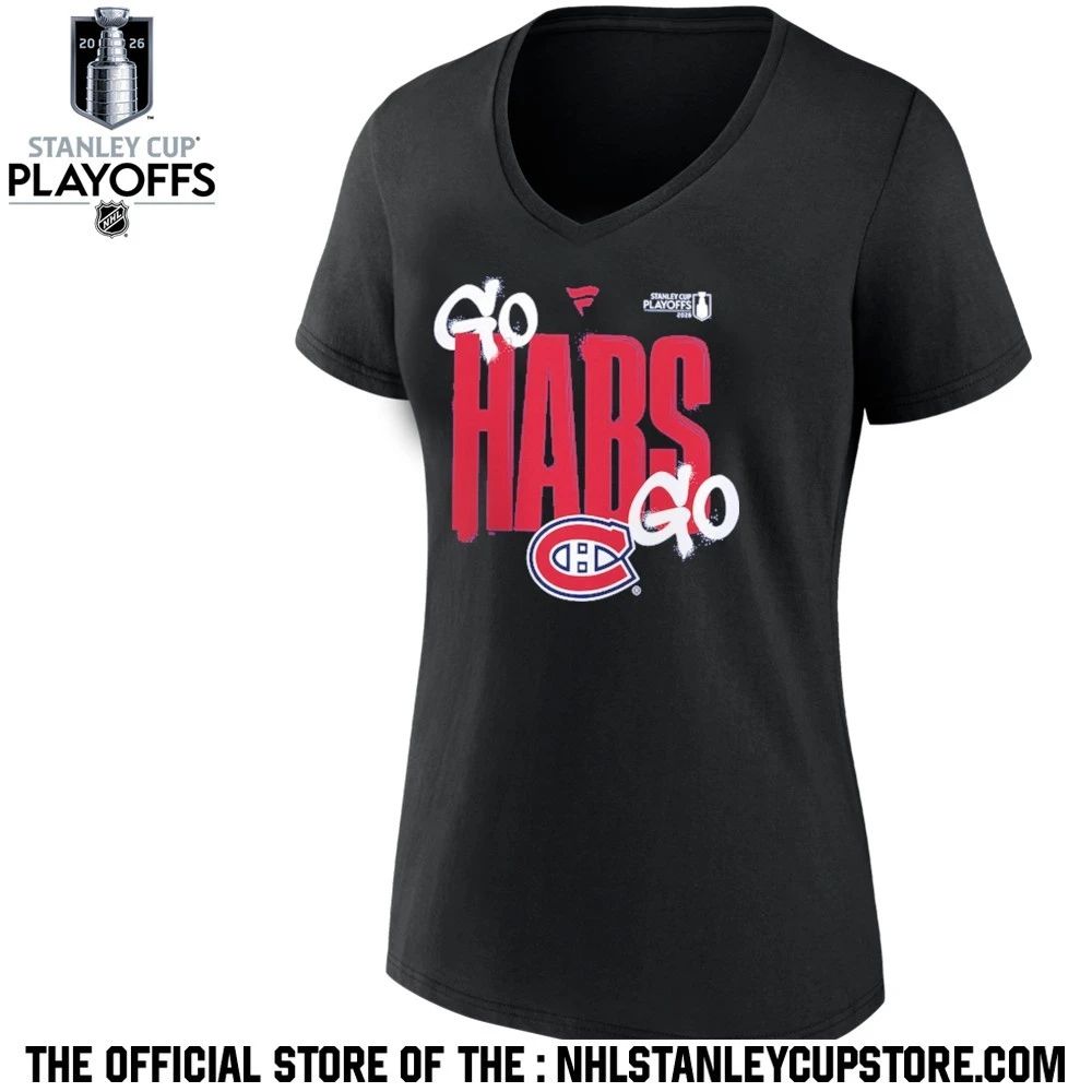Montreal Canadiens Navy 2026 Stanley Cup Playoffs Slogan Shirt Unisex , , , Long Sleeve Tee