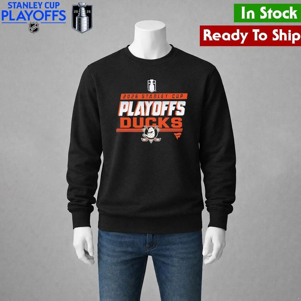 Anaheim Ducks 2026 Stanley Cup Playoffs Shirt Unisex , , , Long Sleeve Tee