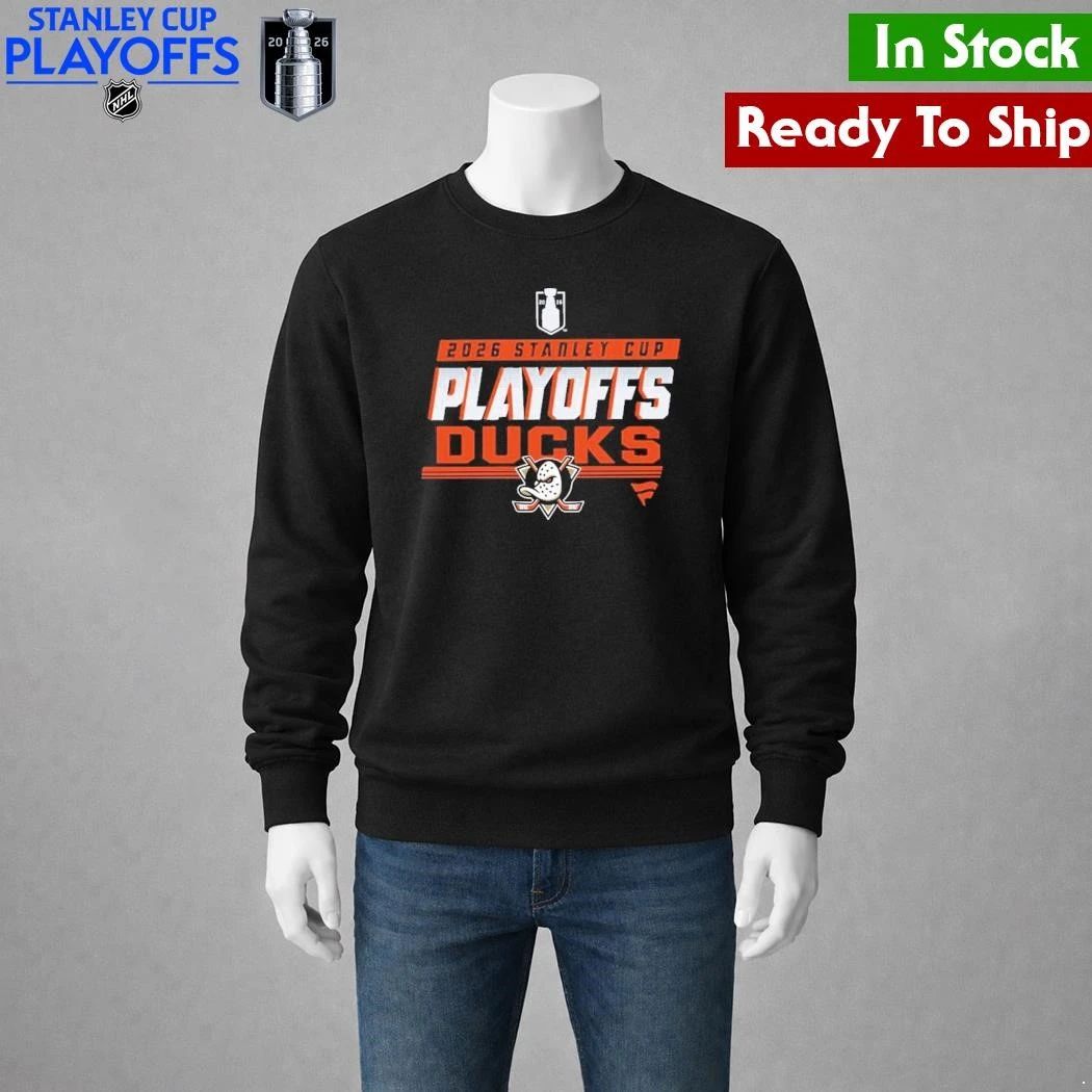 Anaheim Ducks 2026 Stanley Cup Playoffs Shirt Unisex , , , Long Sleeve Tee
