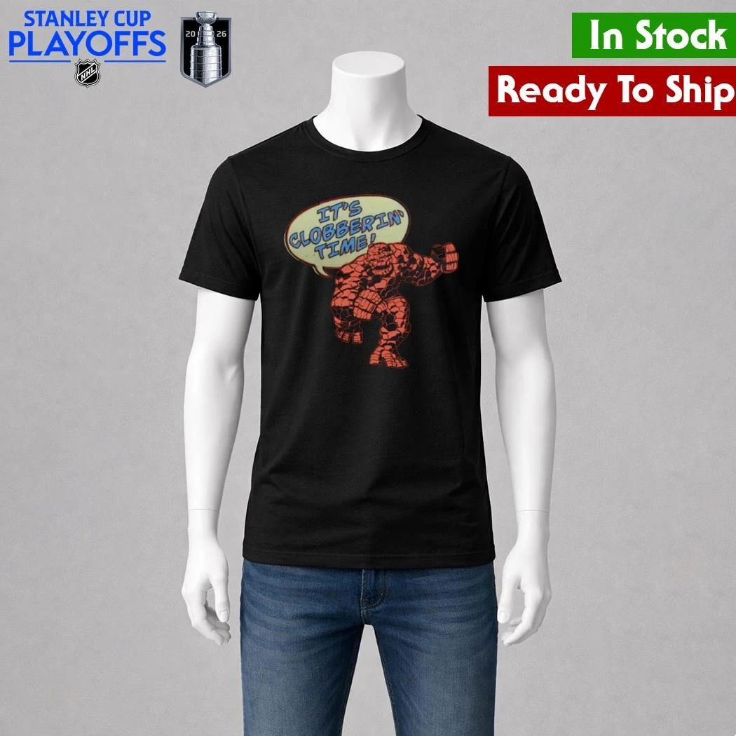 CM Punk Wearing It’s Clobberin Time Shirt Unisex , , , Long Sleeve Tee