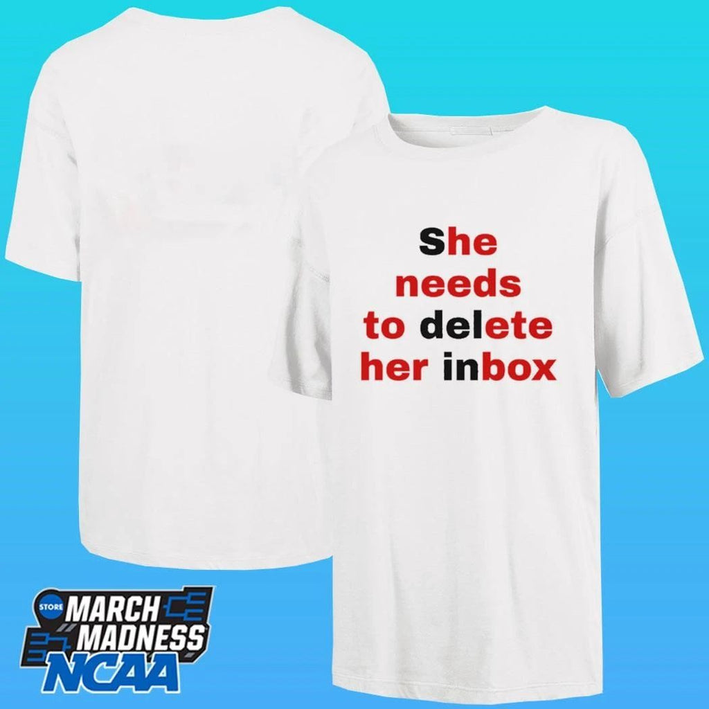 She Needs To Delete Her Inbox He Needs To Ete Her Box Shirt Unisex , , , Long Sleeve Tee