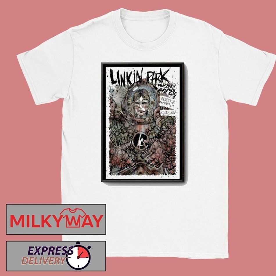 Linkin Park Vancouver Sept 21 2025 Poster shirt Unisex , , , Long Sleeve Tee