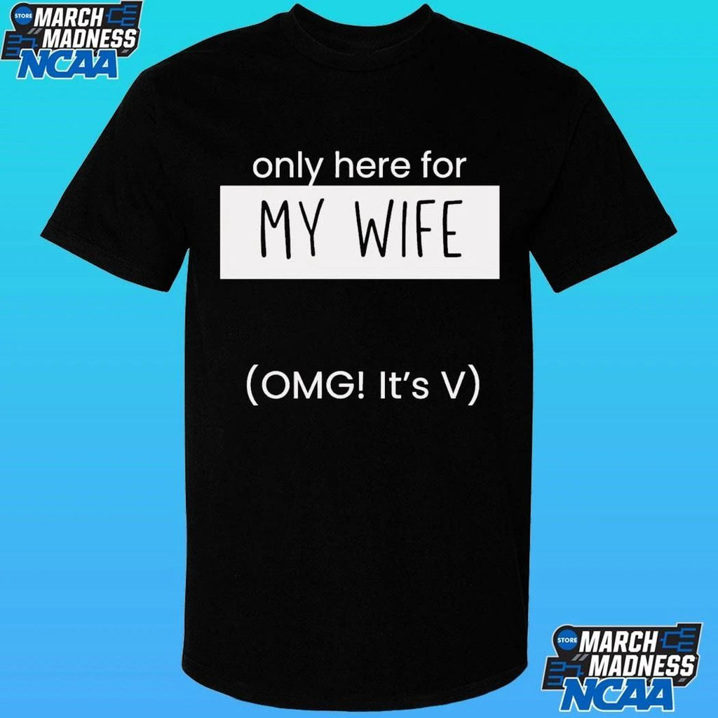 Only Here For My Wife Omg It’s V Bts World Tour Shirt Unisex , , , Long Sleeve Tee