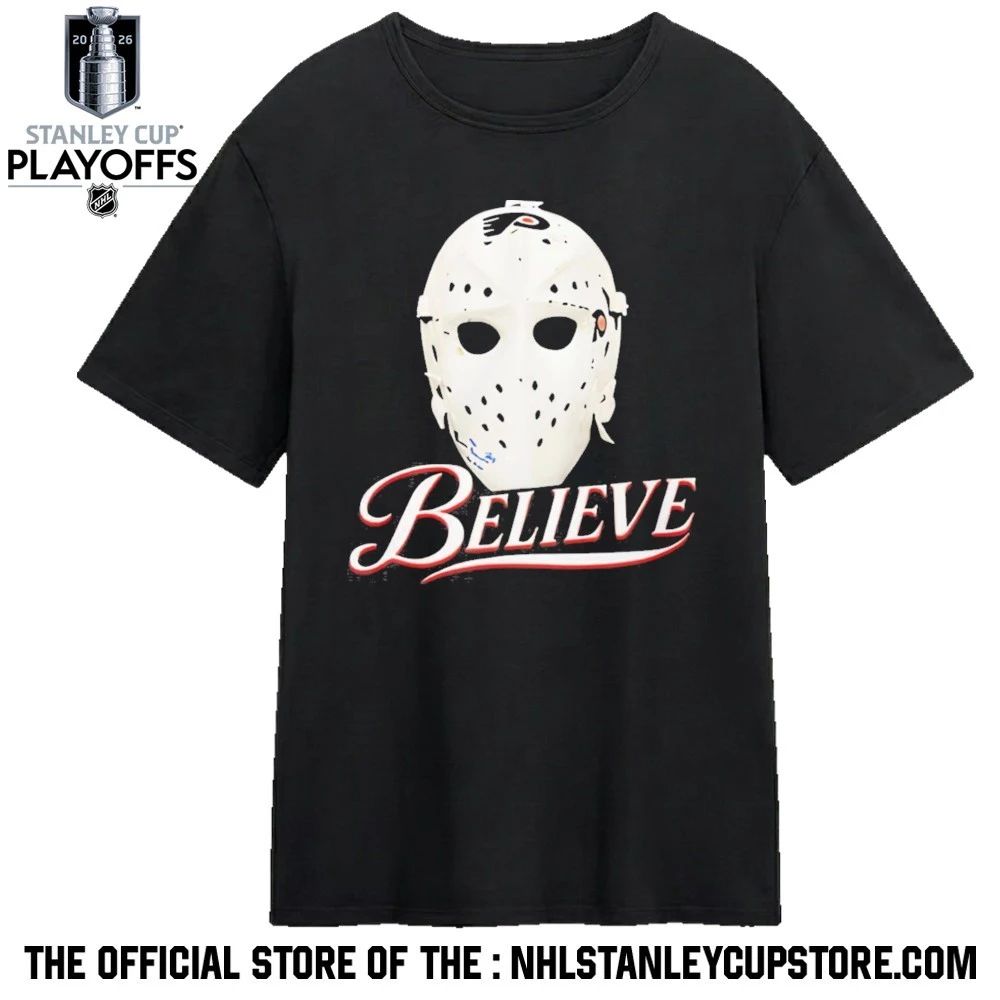 Philadelphia Flyers Believe Bernie Parent’s Mask Shirt Unisex , , , Long Sleeve Tee