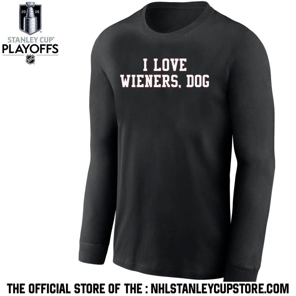 Brandon Walker I Love Wieners Dog Shirt Unisex , , , Long Sleeve Tee