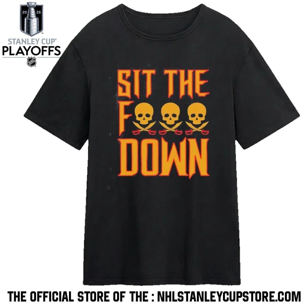 AJ Burnett Sit The F Down Shirt Unisex , , , Long Sleeve Tee