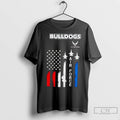 Premium Georgia Bulldogs Us Air Force Us Flag Unisex , , , Long Sleeve Tee