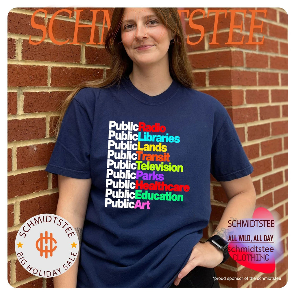 Personalized Public Radio Libraries Lands Transit Television Parks shirt