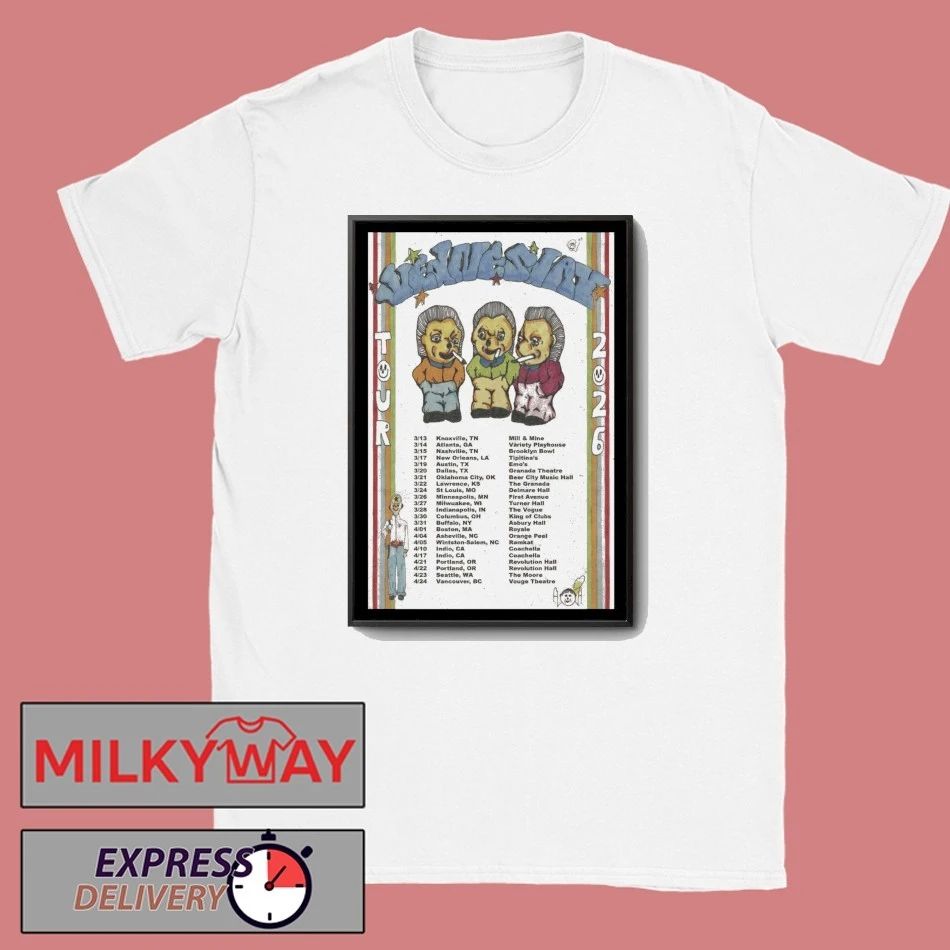Wednesday Announce Tour US 2026 Poster shirt Unisex , , , Long Sleeve Tee