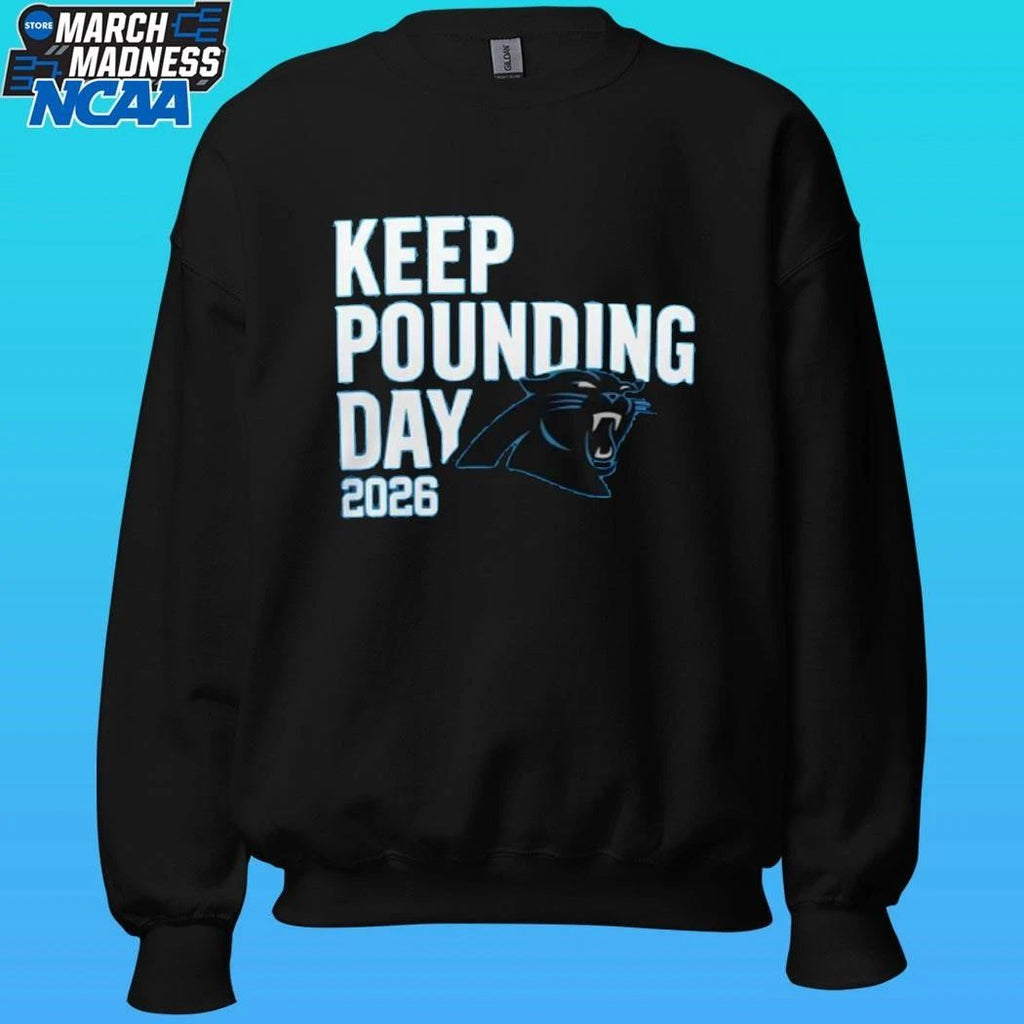 Keep Pounding Day 2026 Carolina Panthers Shirt Unisex , , , Long Sleeve Tee
