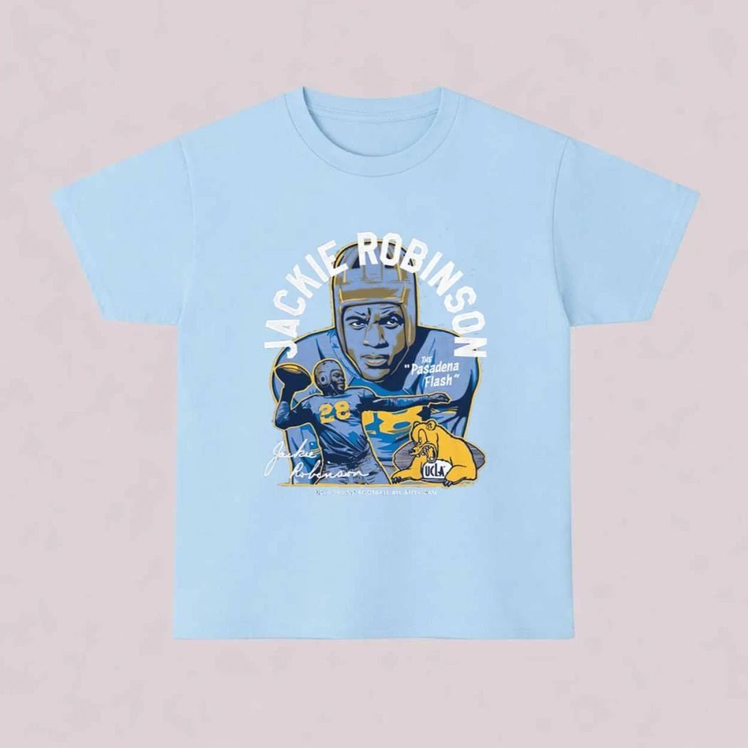 UCLA Jackie Robinson Football Shirt Unisex , , , Long Sleeve Tee