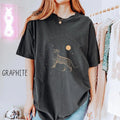 Vintage Tiger Graphic Boho Moon Design Comfort Tee Unisex , , , Long Sleeve Tee