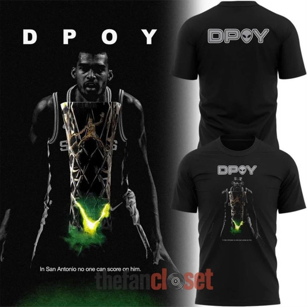 San Antonio Spurs Victor Wembanyama DPOY Special Shirt Unisex , , , Long Sleeve Tee