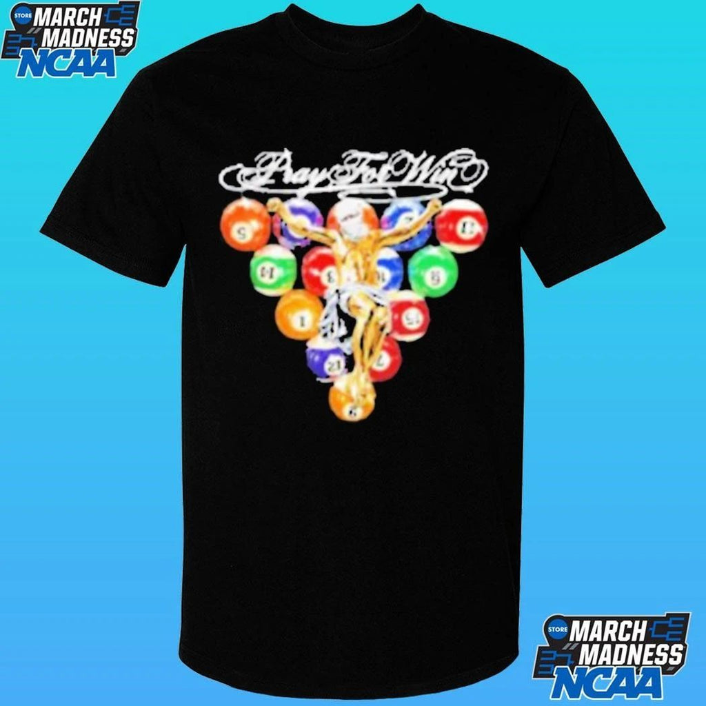 Pray For Win Billiards 2026 Shirt Unisex , , , Long Sleeve Tee