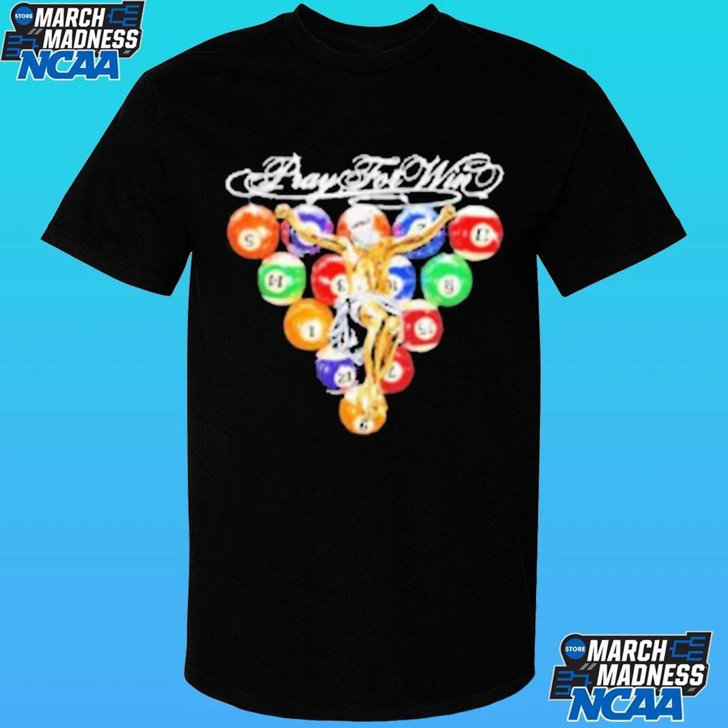 Pray For Win Billiards 2026 Shirt Unisex , , , Long Sleeve Tee