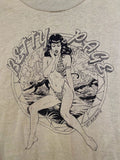 Steve Woron 1990 BETTY PAGE Tshirt-NEW You Are Buying Directly from the Artist Unisex , , , Long Sleeve Tee