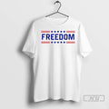 Officials Charlie Kirk Freedom America Political 2025 T Shirts Unisex , , , Long Sleeve Tee