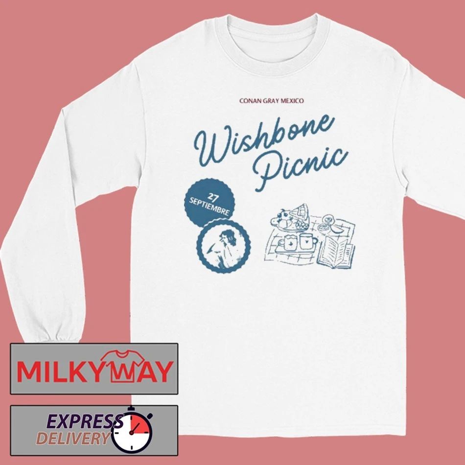 Conan Gray Mexico Wish Bone Picnic Unisex , , , Long Sleeve Tee