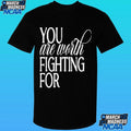 Indianapolis Colts You Are Worth Fighting For Kicking The Stigma Shirt Unisex , , , Long Sleeve Tee
