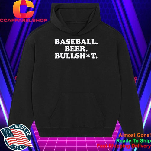 Baseball Beer BullShit Shirt
