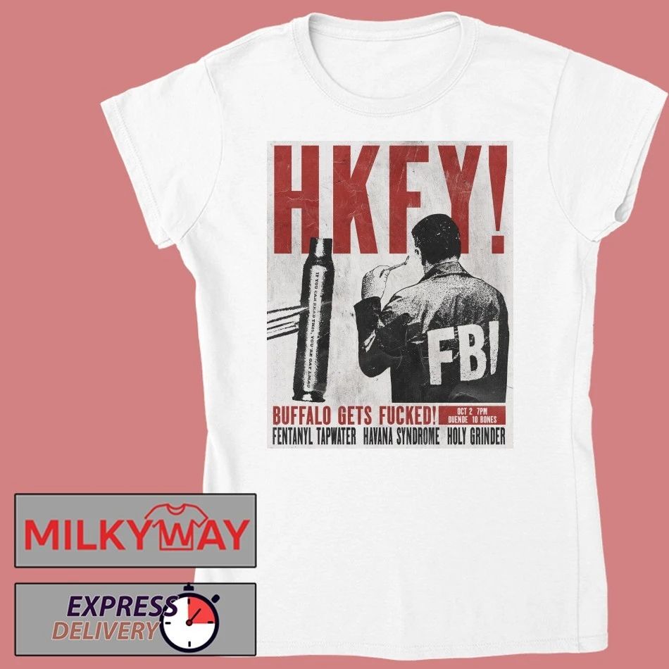 HKFY Hong Kong Fuck You Buffalo Gets Fucked October 2 2025 Duende shirt Unisex , , , Long Sleeve Tee