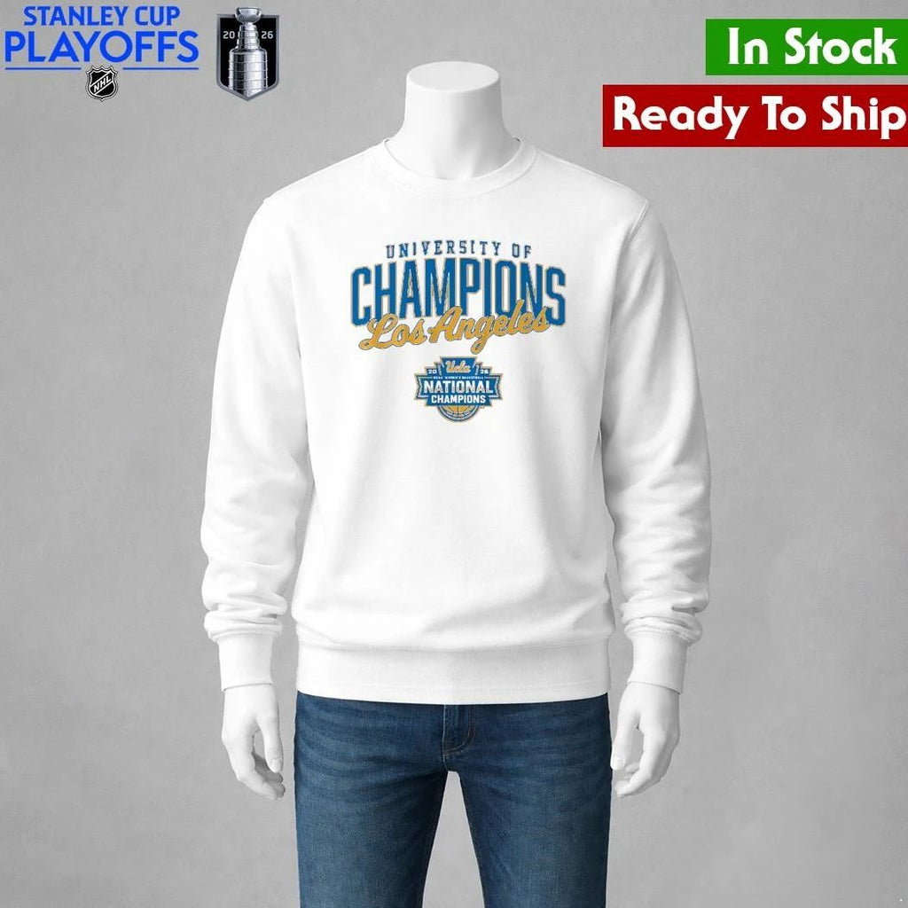 UCLA Bruins WBB University of Champions, Los Angeles Shirt Unisex , , , Long Sleeve Tee