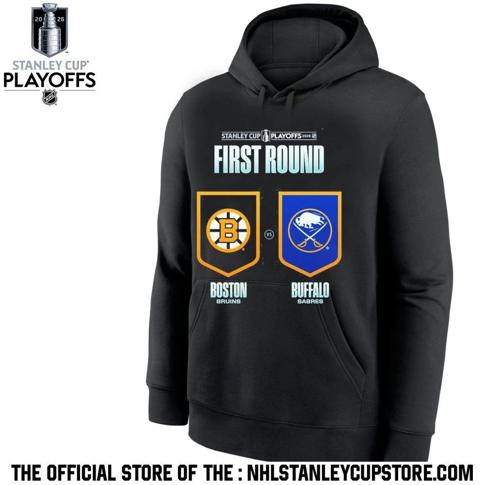Buffalo Sabres vs Boston Bruins 2026 NHL Stanley Cup Playoffs First Round Shirt Unisex , , , Long Sleeve Tee