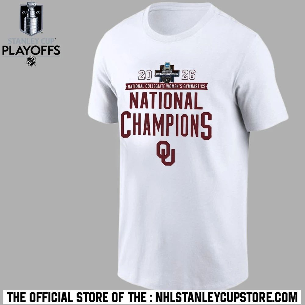 Oklahoma Sooners 2026 NCAA Women’s Gymnastics National Champions Shirt Unisex , , , Long Sleeve Tee