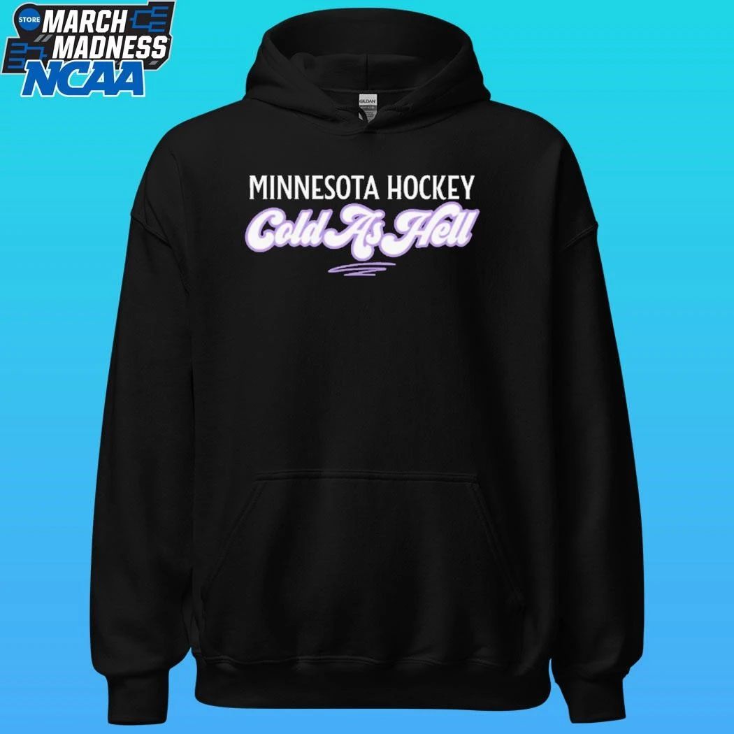Minnesota Hockey Cold As Hell Shirt Unisex , , , Long Sleeve Tee