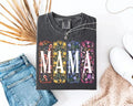 Boho Floral Mama Comfort Tee Mom Gift Shirt Unisex , , , Long Sleeve Tee