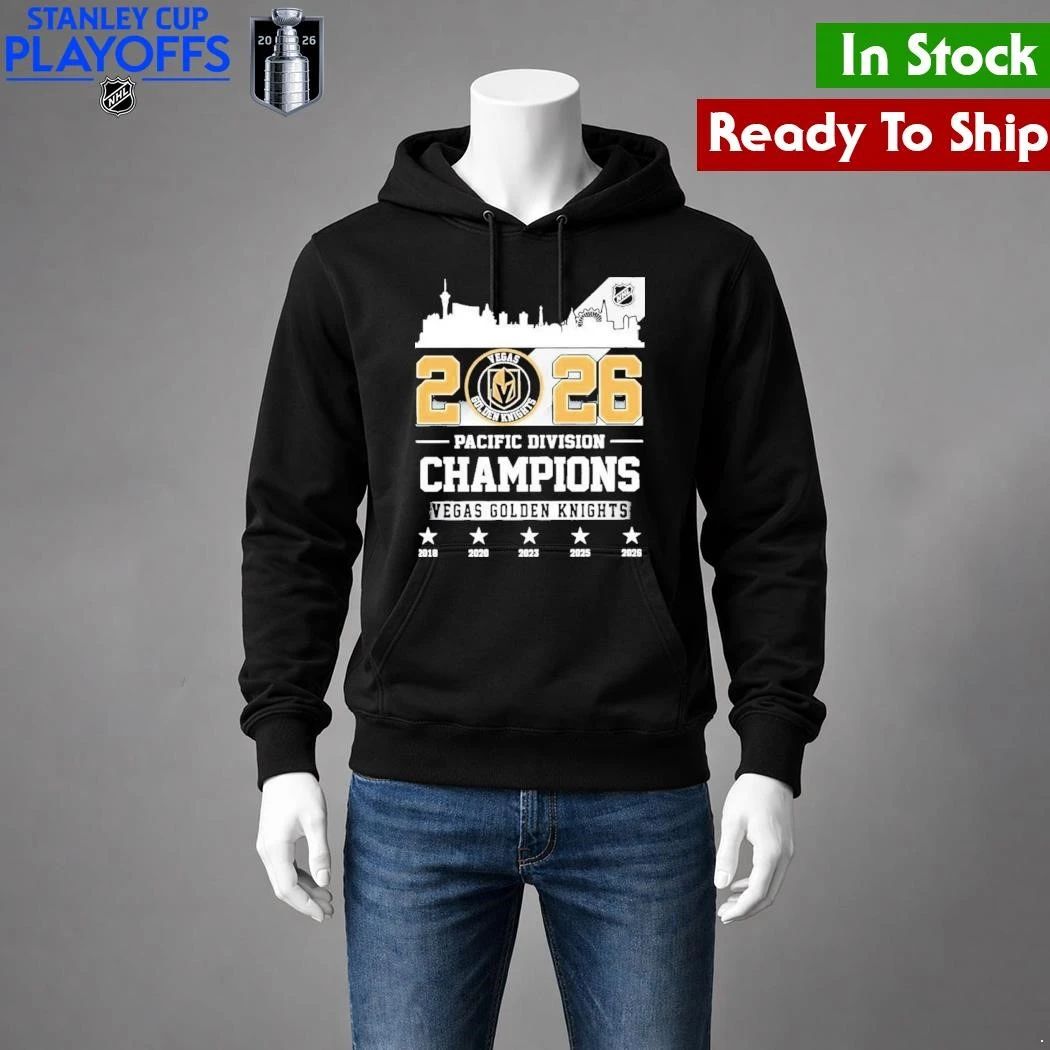 Pacific Division Champions Vegas Golden Knights Shirt Unisex , , , Long Sleeve Tee