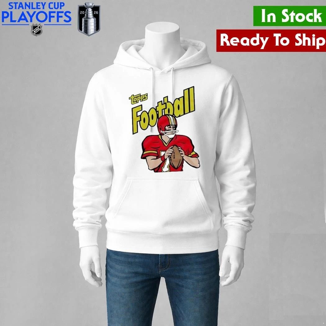 Topps Football Quarterback Caricature Shirt Unisex , , , Long Sleeve Tee