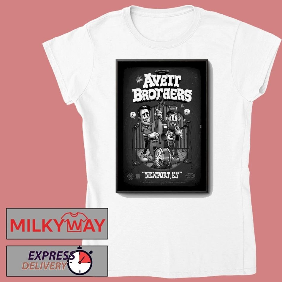 The Avett Brothers Sept 18, 2025 MegaCorp Pavilion, Newport, KY Poster shirt Unisex , , , Long Sleeve Tee