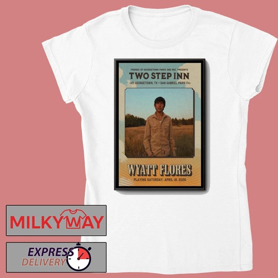Wyatt Flores Georgetown Concert Poster 2026 shirt Unisex , , , Long Sleeve Tee