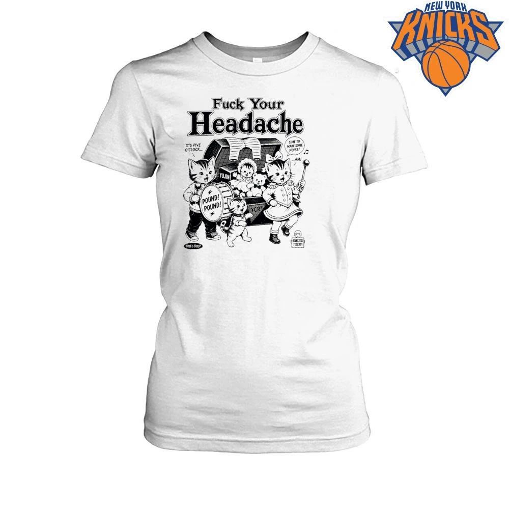 Fuck Your Headache Naughty Cute Cats Shirt