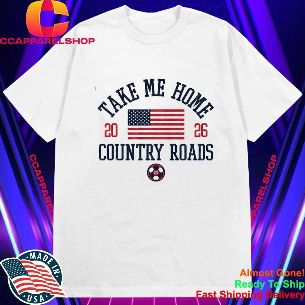 USA Take Me Home Country Roads Shirt
