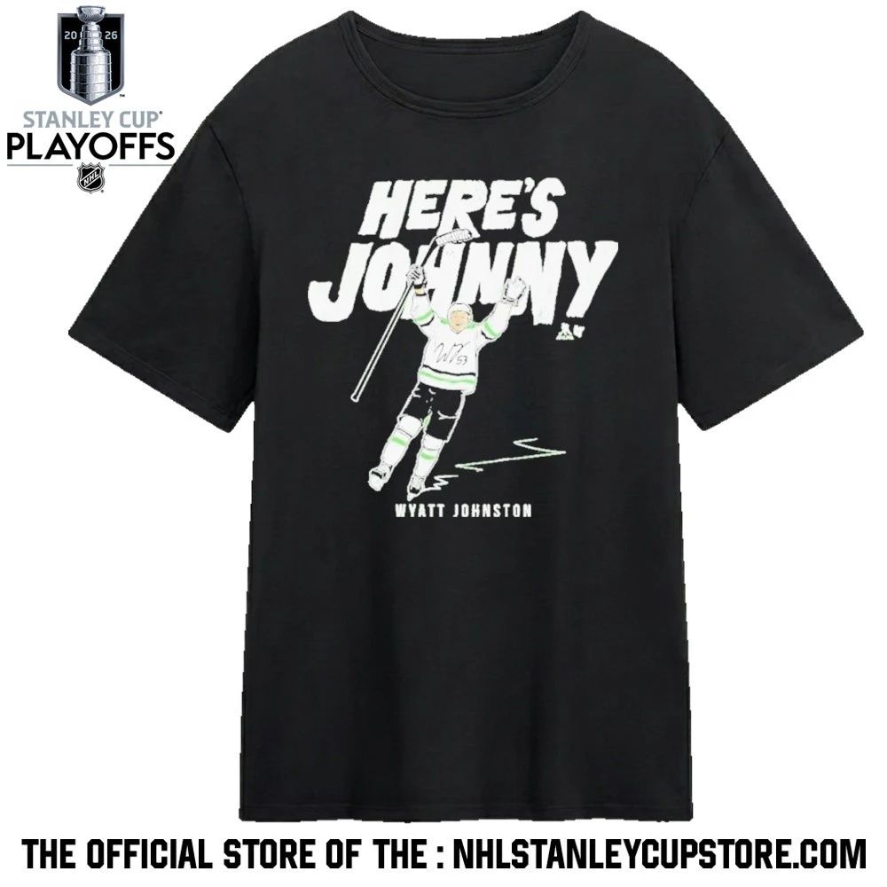 Wyatt Johnston Here’s Johnny shirt Unisex , , , Long Sleeve Tee