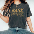 Easy Tiger Comfort Tee Retro Boho Trendy Shirt Relax Unisex , , , Long Sleeve Tee