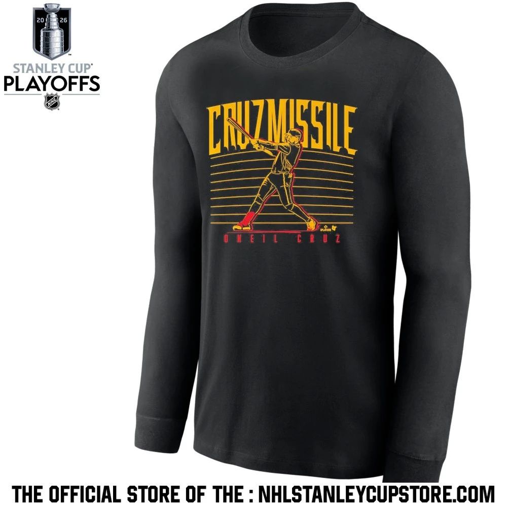 Oneil Cruz Hitting Missile Shirt Unisex , , , Long Sleeve Tee