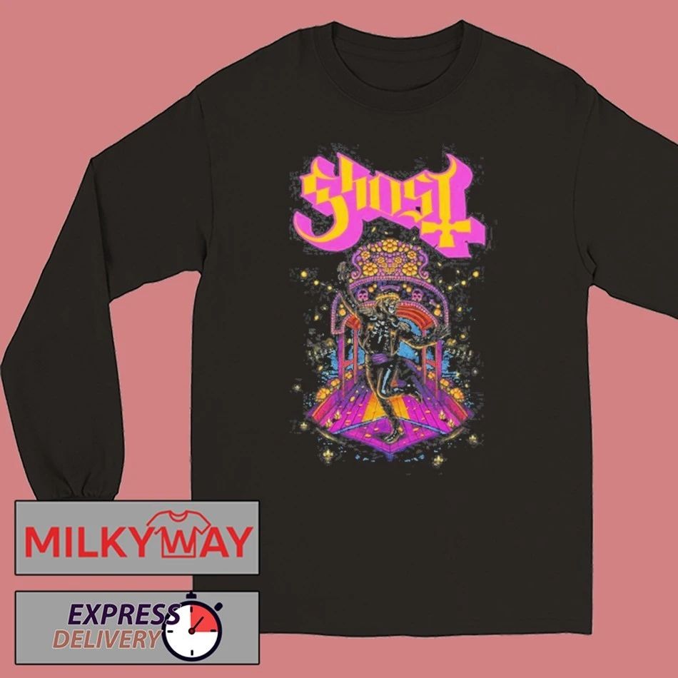 The Ghost Sept 25 2025 At Palacio De Los Deportes Show Shirt Unisex , , , Long Sleeve Tee