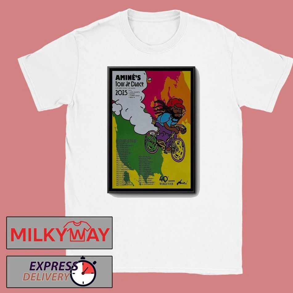 Amines Tour De Dance Poster shirt Unisex , , , Long Sleeve Tee