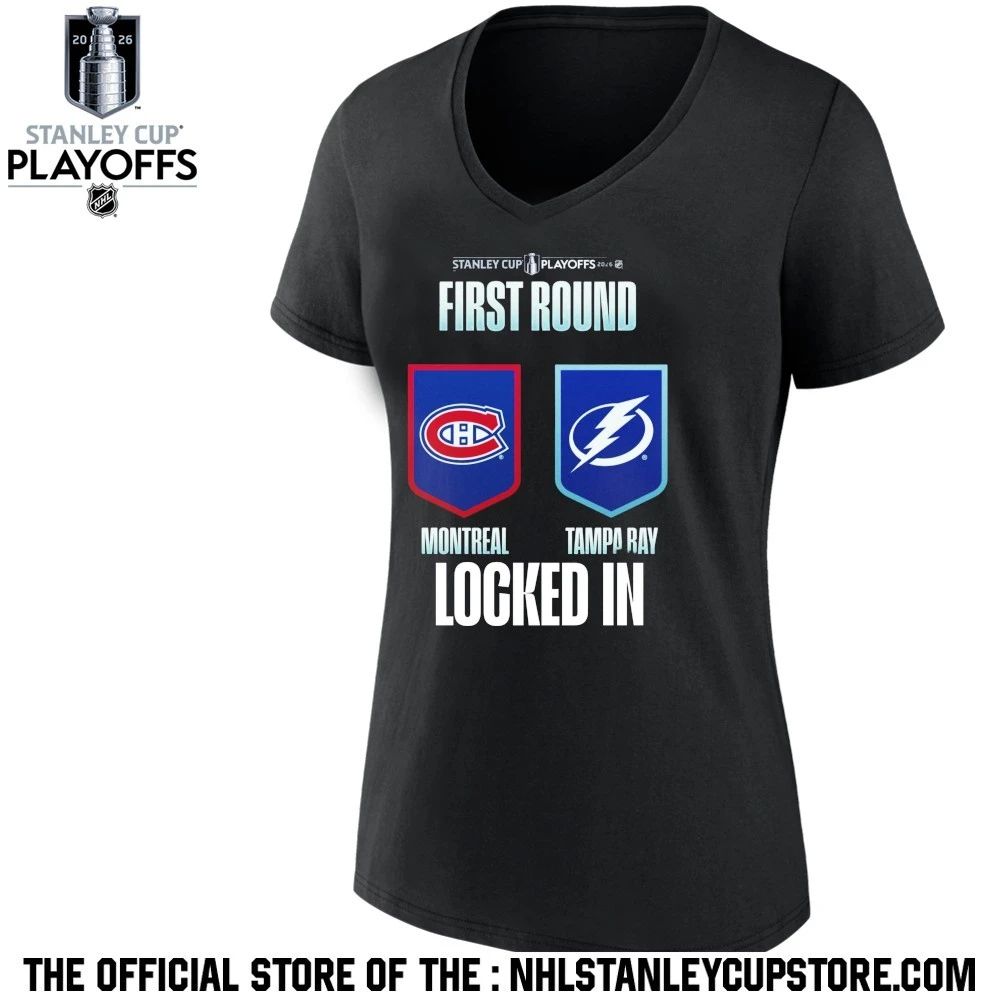 Montreal Canadiens vs Tampa Bay Lightning 2026 NHL Stanley Cup Playoffs First Round Shirt Unisex , , , Long Sleeve Tee