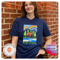 Bear walking through forest in no Utopia is there a data center illustration shirt