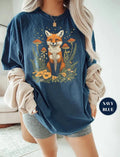 Boho Woodland Fox Bohemian Nature Animal Comfort Tee Unisex , , , Long Sleeve Tee