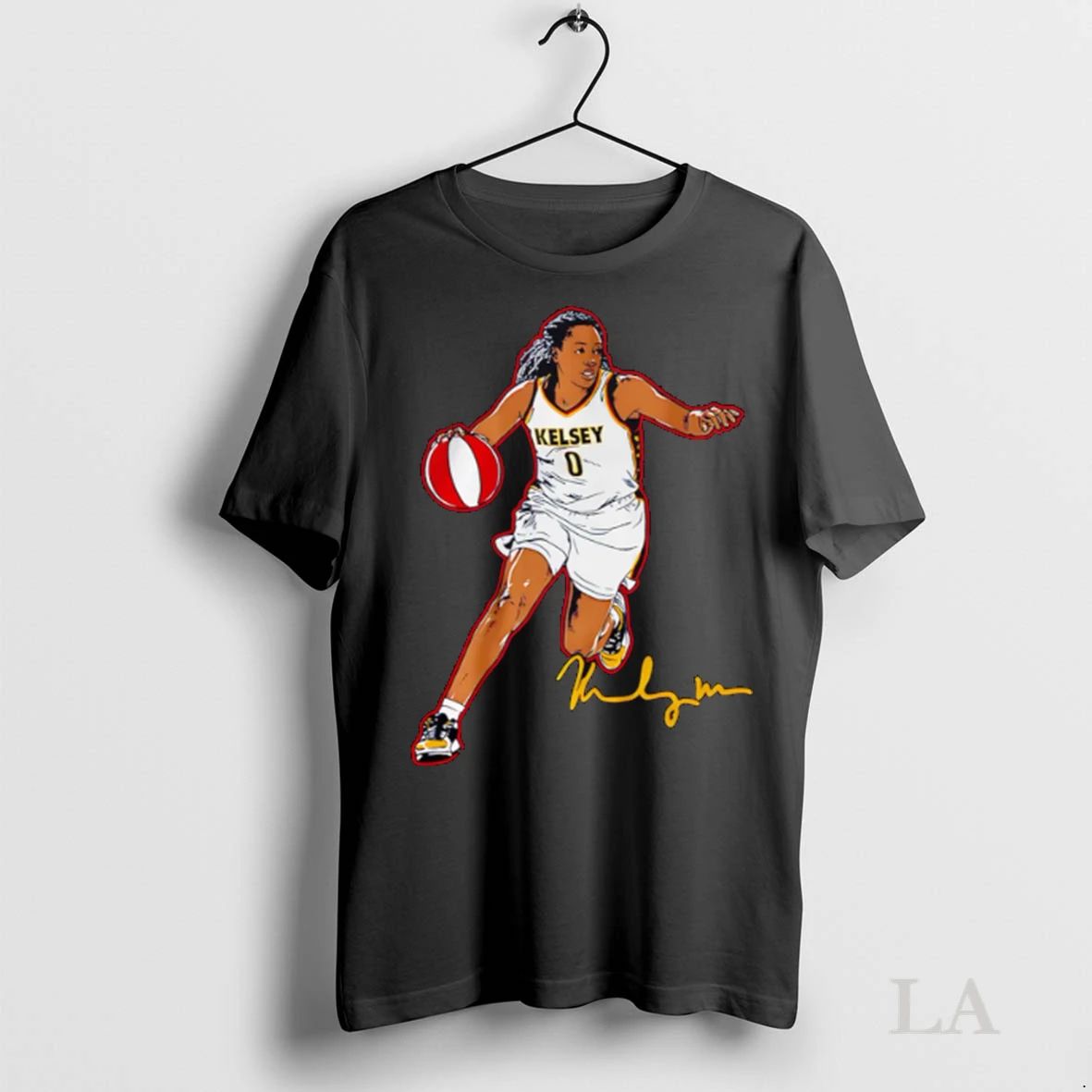 Original Kelsey Mitchell Superstar Pose Indiana Signature Unisex , , , Long Sleeve Tee