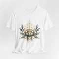Lotus Flower Graphic Tee, Boho , Unisex Casual Wear, Gift for Yoga Lovers Unisex , , , Long Sleeve Tee